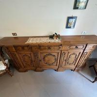 Comó soggiorno in legno