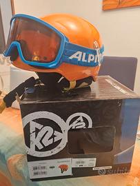 Casco da Sci ALPINA Illusion EU + Maschera Sci