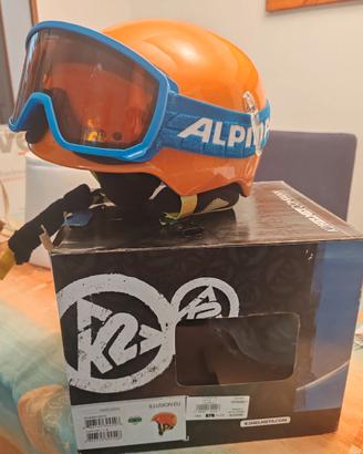 Casco da Sci ALPINA Illusion EU + Maschera Sci