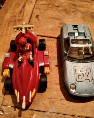modellini Power Rangers e auto robot 