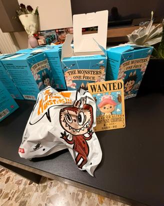 Collezione one piece labubu nuovi.