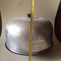 Antico forno in alluminio portatile