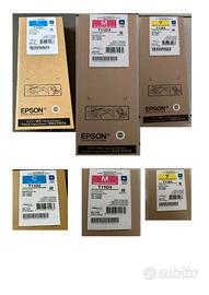 KIT 5 CARTUCCE EPSON T11D2 T11D3 T11D4