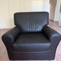 Poltrona similpelle