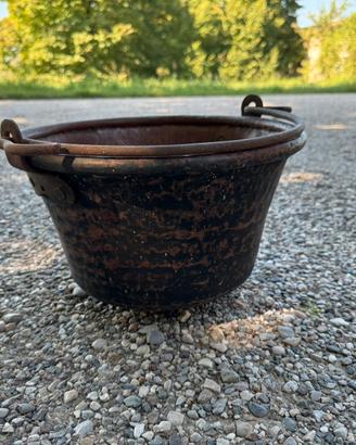 Paiolo in rame 10 litri