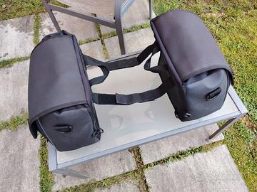 Borse moto laterali sottosella waterproof
