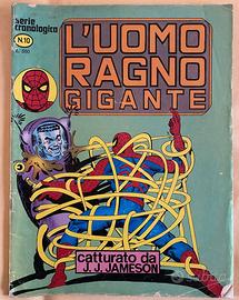 Fumetto L'uomo ragno gigante nr.10 1977 aprile