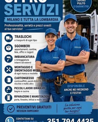 Traslochi, Sgomberi, Trasporti e Smaltimento