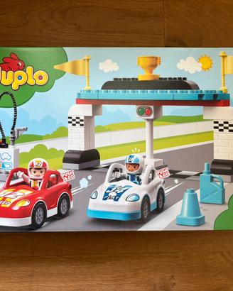Duplo Set macchinine auto da corsa 10947