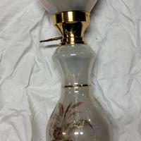 Lampada vetro ottone