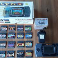 Console ATARI LYNX con giochi