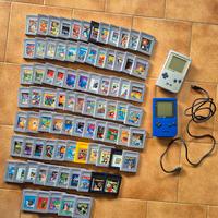 collezione gameboy pocket e 83 giochi