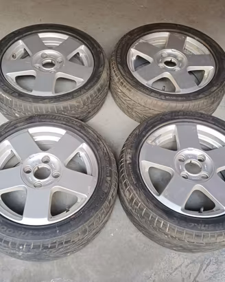 4 CERCHI IN LEGA FORD 4X108 R15 15 FOCUS FIESTA KA