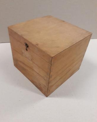 CASSETTINA in LEGNO 20x20