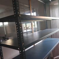 scaffali metallo h 2mx1,5 m p 40 cm