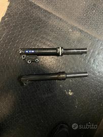 Forcelle/steli anteriori completi Mbk Booster