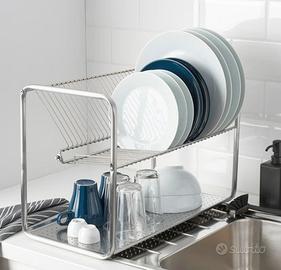 Scolapiatti IKEA in metallo 50x27x36 cm