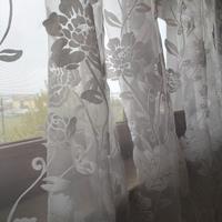 2 Tende Trasparenti Bianche “CON FANTASIA”