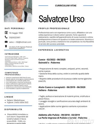 Lavoro serale / notturno e weekend 
