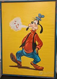 poster di Pippo omaggio club Topolino 1969