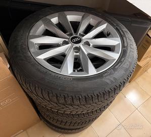 4 cerchi Audi originali con gomme