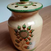 barattolo in ceramica marchio Rastelli di Torgiano