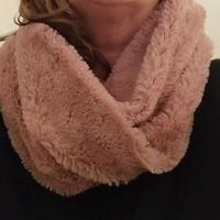 Sciarpa a collo pelliccia ecologica