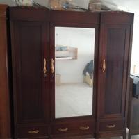 Armadio+cassettiera+2comodini  anno 1940
