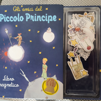 Puzzle spiderman libro magnetico piccolo principe