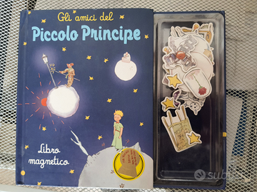 Puzzle spiderman libro magnetico piccolo principe