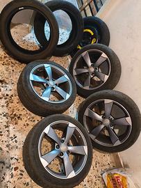 Cerchi rotor con gomme 17 pollici