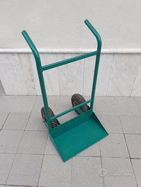 carrello robusto con vasca