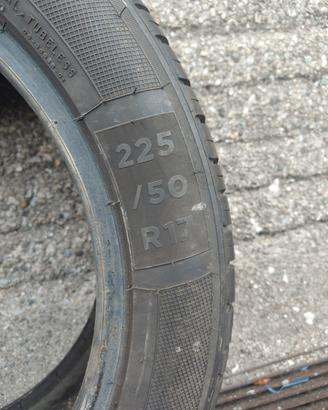 2 gomme estive come nuovi 17 