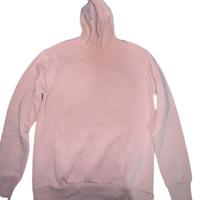 Felpa con cappuccio rosa 