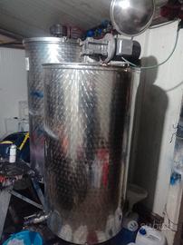 Cisterna 500lt acciaio inox