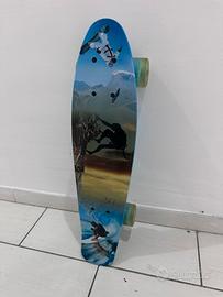 Skateboard Cruiser, con luci led.