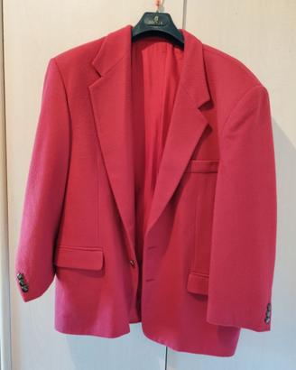 Blazer Lana Vintage Rosso Fragola(per uomo)