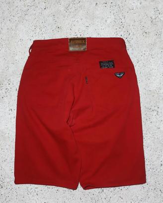 Bermuda avirex usa vintage rosso 