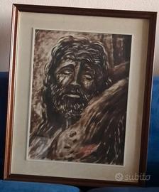 Ritratto maschile barbuto – Dipinto figurativo