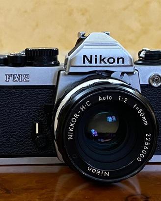 NIKON FM2 N CON 50MM NKKOR HC 1:2