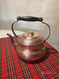 bollitore teiera antico in rame