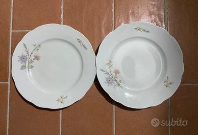 2 piatti piani e 1 un po’ più altro