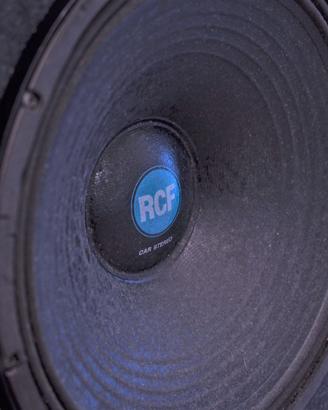 WOOFER RCF W390 PIU CASSA CHIUSA SQL