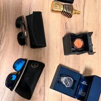 Set Accessori di Lusso Orologi, Profumi, Occhiali