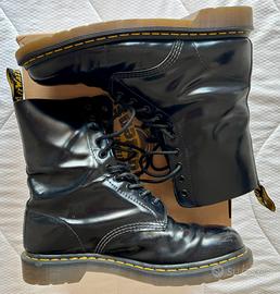 Stivali alti uomo Dr. Martens pelle nera 43