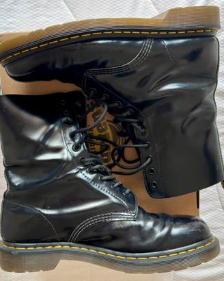 Stivali alti uomo Dr. Martens pelle nera 43