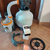 Pompa e filtro a sabbia