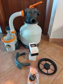 Pompa e filtro a sabbia