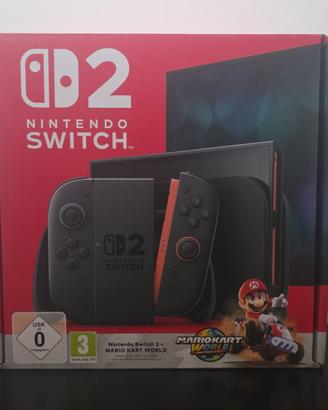Nintendo Switch 2 nuova + Mario Kart World