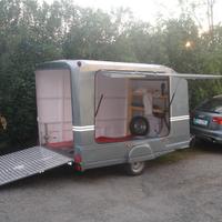 Carrello chiuso per trasporto cose